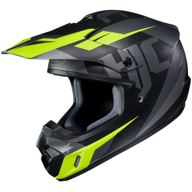 Flat Black/Small HJC Helmets Semi Adult FG-MX Off-Road Motorcycle Helmet 